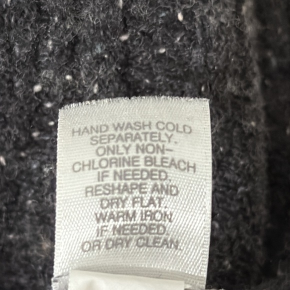 Pure J. Jill Poncho Sweater Women M/L Cotton Nylon Wool Cottagecore Grandmacore - Picture 8 of 8